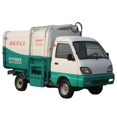 China Retail Cheap Price Self Loading Garbage Truck For Collecting Garbage On The Road zu verkaufen