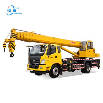 中国 CRANE The best quality price ex-factory sale TRUCK double hook mobile car crane 販売のため