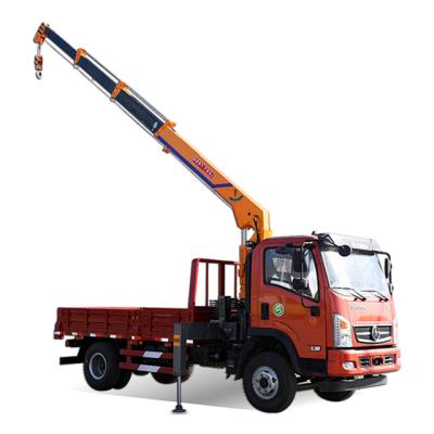 China Dayun TRUCK CRANE Export High Quality Foreign Trade Car Chassis 4 Tons Crane Crane zu verkaufen