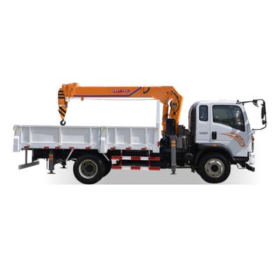 China TRUCK CRANE Top brand heavy truck and best quality 5 ton hydraulic telescopic boom truck mounted crane for sale zu verkaufen