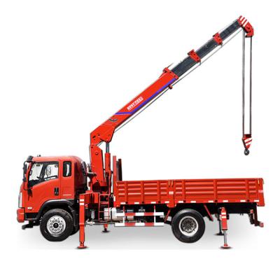 China TRUCK CRANE Kaima 6.3 Ton High Efficiency Car Chassis Mounted Crane Factory Sales zu verkaufen