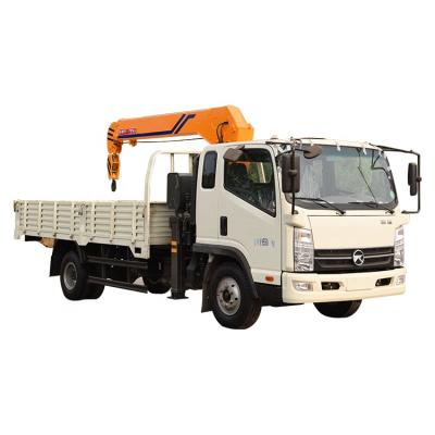 China TRUCK CRANE Cheap price 5 ton mini truck mounted crane zu verkaufen