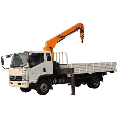 China TRUCK CRANE China Manufacture Conventional Pickup 5 Ton Truck Mounted Crane zu verkaufen