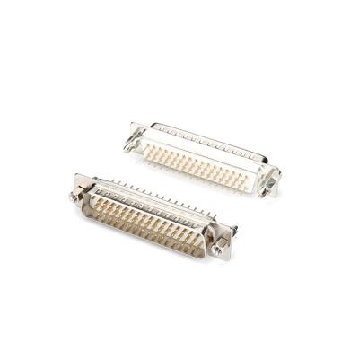 China Brass or Phosphor Bronze DB9 DB15 DB25 DB37 9/15/25/44 Male Female Straight Post Connector Double Rows Triple Rows Connector D-sub for sale