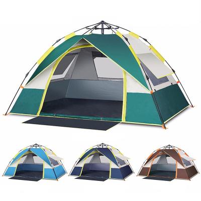 China Durable Portable Folding Automatic Pop Up Waterproof Large Family Tents Camping Outdoor for sale