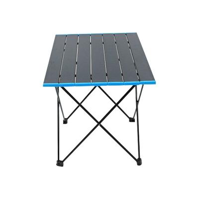 China Modern Custom Logo Outdoor Portable Adjustable Height Leg Foldable Aluminum Camping Table for sale