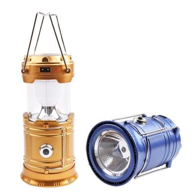 China Brightness can be adjusted; With handle for hanging rechargeable portable LED outdoor led solar camping lantern Multifunctional camping lantern with solar for sale