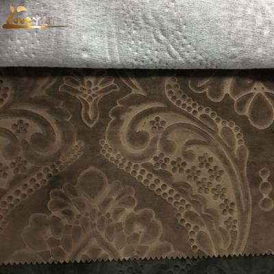 China Anti-Static Hot Sales For Sofa Fabric 3D Embossed Holland Velvet Fabric For Sofa Upholstery Fabric for sale