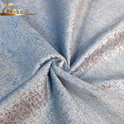 China Antistatic 100% Polyester Tanned Velvet Sofa Fabric for sale