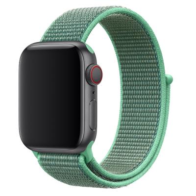 China Weave nylon watch band for apple iwatch nylon buckle strap for sale