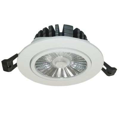 China Modern Manufacturer 5 Year Warranty RoHS GS COB Included CRI Adjustable Recessed LED Down Light For Supermarket for sale