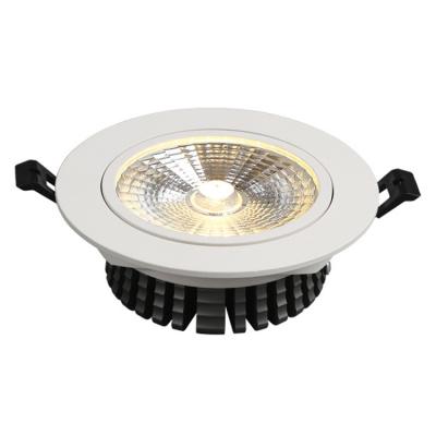 China Embeded Tuya Smart Slim Dimmable Led Recessed Adjustable Downlight 12w 10w 7w Spot Light for sale