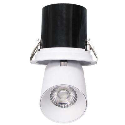 China Saa Wholesell Modern Modern 15W Reflector Pull Down Adjustable Recessed COB LED Downlight For Shop Merchandise Display for sale