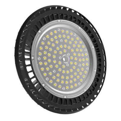 China Warehouse 5 Year Warranty RoHS CE 18000 Lumen CRI/Ra LED Anti Glare UFO HighBay Remote Control Light For Warehouse for sale