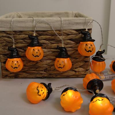 China Interesting Price LED String Light Hot Sale Unique Design Outdoor LED Pumpkin Light Strings Halloween for sale