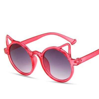 China 2022 Fashion Sunglasses Cat Eye Kids Sunglasses Boys UV400 Lens Baby Sunglasses for sale