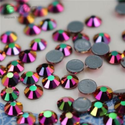 China Flatback Rose AB Lead Free Crystals Hot Fix, Hot Fix Lead Free Crystal, Lead Free Rhinestone for sale