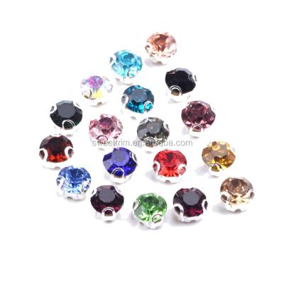 China Flatback Sew On Crystal Rhinestones For Wedding Dress for sale