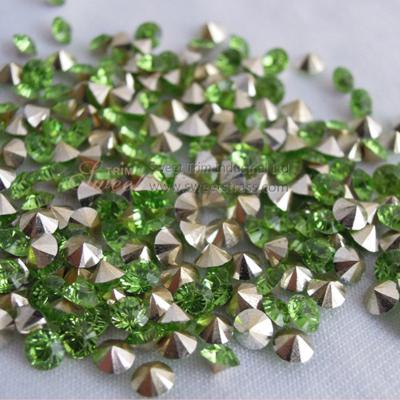 China Pointback Hot Selling Opal Colors Point Rhinestone Back Stone Chaton for sale