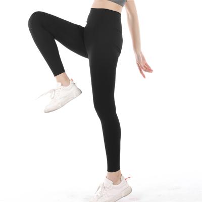 China High Quality Breathable Yoga Pants Sports High Waist Gym Fitness Gaiters Leggings For Women for sale