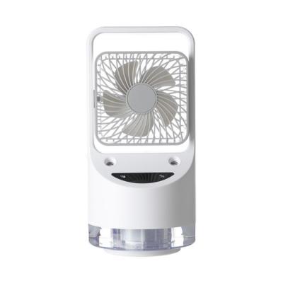 China 2022 Water Cooling Water Cooling Fan Mini Water Cube Fan USB Air Conditioning Water Cooling Filling Home Office Fan Mini New for sale