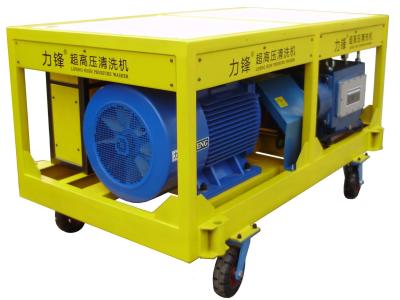 China 75KW industriële Jet Wash Equipment High Pressure-Wasmachine voor de Roestverwijdering van de Verfverwijdering Te koop