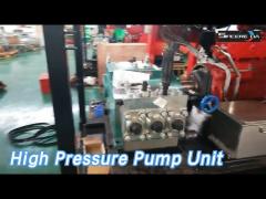 Offshore High Pressure Pump Unit Water Jetting For Pipes Cleaning