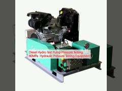 Diesel Hydro Test Pump Pressure Testing 60MPa  Hydraulic Pressure Testing Equipment