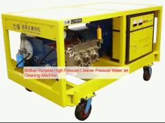 800bar Portable High Pressure Cleaner Pressure Water Jet Cleaning Machine