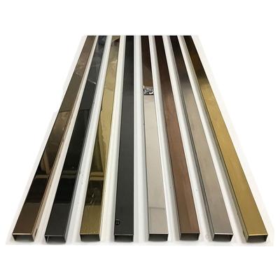 China Modern Modern Ceramic Tile Corner Trim Wall Corner Trim Stainless Steel Ceramic Edge Trim for sale