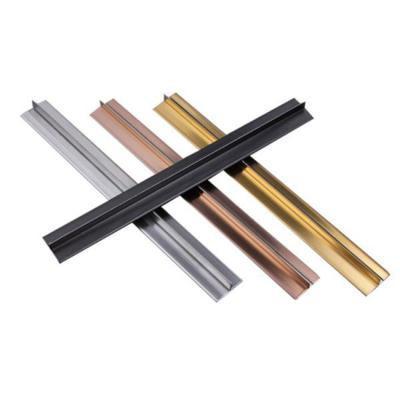 China Modern unique hot sale design metal trim edge decorative window strips decoration strip for door for sale