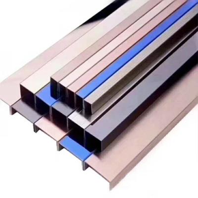 China Modern Stainless Steel U Channel Walls Floor Sill Strips Corners For Decoration for sale