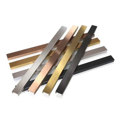 China Modern Wholesale High Quality Stainless Steel Floor Trim Decorative Trim Stainless Steel Trim for sale