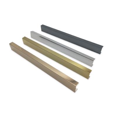 China Modern Customized Widely Used Living Room Edge U Shape Tile Trim Profile Metal Tile Trim for sale