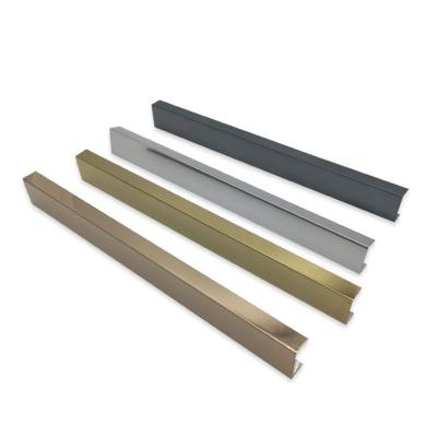 China Quality Guaranteed Modern Bathroom Ceramic Tile Trim Backer Tile Ledge Brass Strip Trim for sale