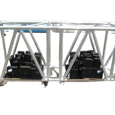 China Outdoor heavy load 40m span aluminum concert truss F100-R for live concert and big outdoor exhibition for sale