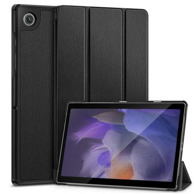 China Premium Wake / Sleep Hardware / Auto Multi-viewing Angles Full Protection PU+PC Cover Samsung Tablet Case For Samsung Galaxy Tab A8 10.5 (SM-X200/X205/X207) 2022 Model for sale