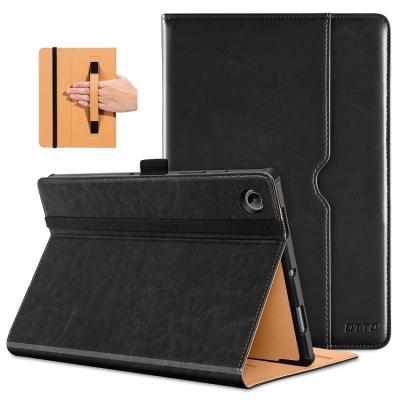 China Premium Wake / Sleep Material / Auto Multi-viewing Angles PU Leather Shockproof Smart Case Holder Two Fold For Samsung Galaxy Tab A8 10.5 2022 Laptop Case for sale