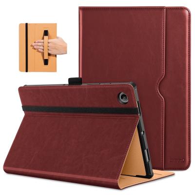 China Premium Material Shockproof Auto Sleep / Auto Sleep Wake / PU & TPU Multi Viewing Angles For New Release A8 Samsung Tab Back Caver for sale