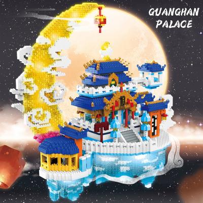 China Toy Wholesale microparticle palace building building block toys High-difficulty large-scale building adult assembled building block sets for sale