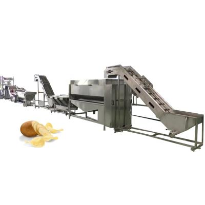 Chine Automatic French Fries Cassava Fries Line Fried Potato Strips Production Sweet Potato French Fries Production Line à vendre