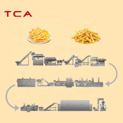 Chine Chips Industrial French Fries Production Machinery Frozen French Fries Production Line à vendre