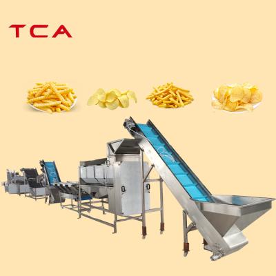 Chine Vegetable Processing Plant Full Automatic Frozen French Fries Production Line Frozen French Fries Production Line à vendre