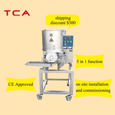 China Hamburger Patty Machine Hamburger Patty Chicken Nuggets Making Machine/Fish Patty Production Line for sale