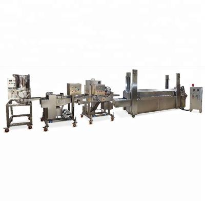 China Chicken nuggets maker machine vegetable processing factory price for chicken nuggets production line for sale