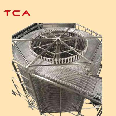 China Fully Automatic Spiral Iqf Freezer Industrial Spiral Freezers Spiral Freezer For Fruit Carves à venda