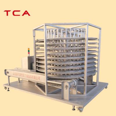 China Iqf Fully Automatic Double Conveyor Spiral Blast Freezers Machine Manufacturers For Freezer Shrimp for sale