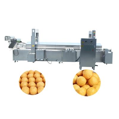 China Factory Industrial Continuous Fish Frying Machine Fish Ball Frying Machine en venta