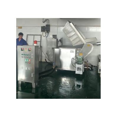 China Industrial Factory Chicken Meat Frying Machine Chickpea Frying Machine Group Frying Machine zu verkaufen