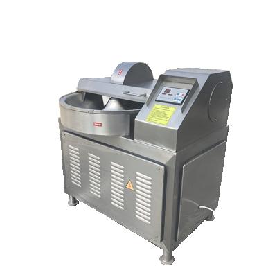 China Hamburger Chicken Patty Snack TCA Meat Emulsify Bowl Cutter Machine Bowl Meat Cutter Machine for sale